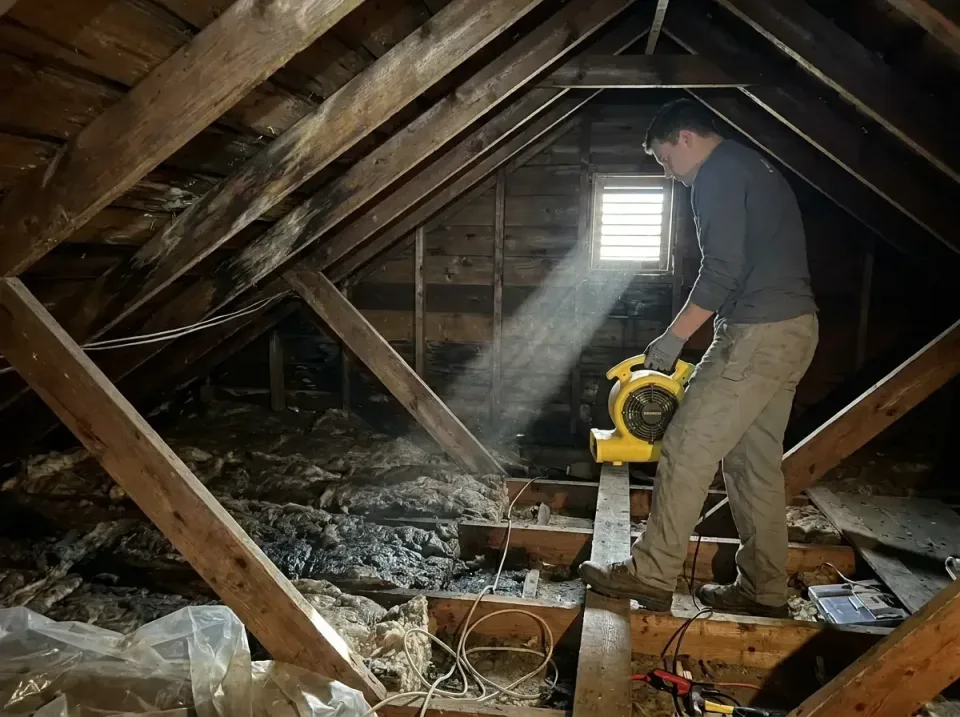 attic-water-damage-drying-proc-007 — frequently asked questions, Emergency Water Extraction & 24/7 Flood Response in Trumbul…